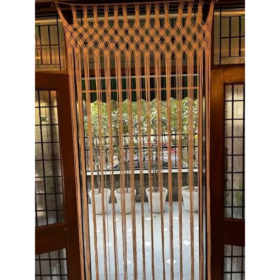 Κουρτινα (Rain 140) Macrame Διαστασεισ.140*230εκ. Υικο.100%βαμβακι