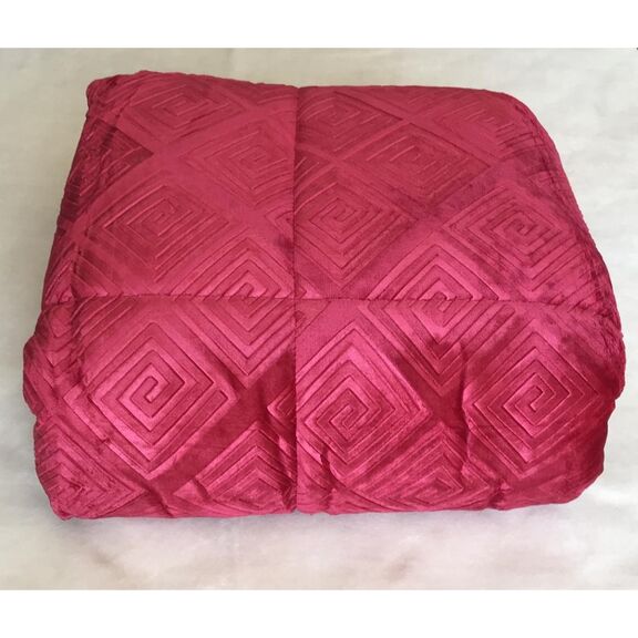 ΚΟΥΒΕΡΤΟΠΑΠΛΩΜΑ ΗΜΙΔΙΠΛΟ 180X240 ADAM HOME (880) RED