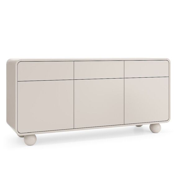 Μπουφές Albion με Συρτάρια Λευκό Kazmir 160x75x39cm