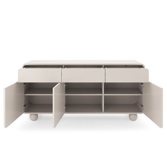 Μπουφές Albion με Συρτάρια Λευκό Kazmir 160x75x39cm