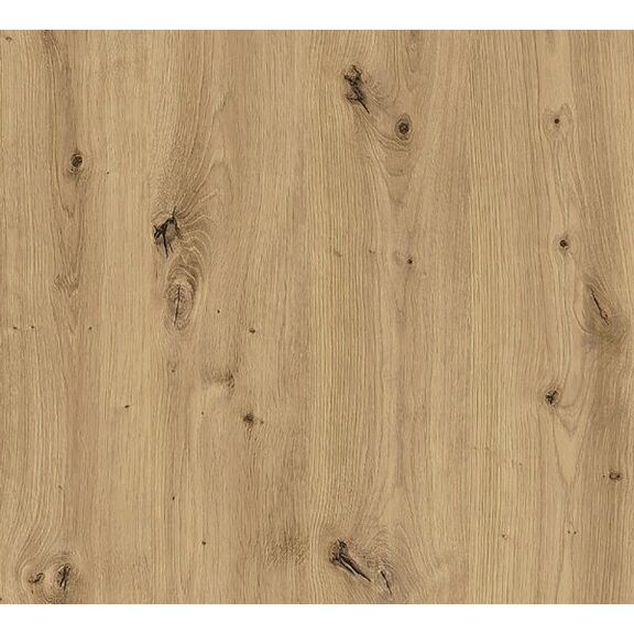 Ντουλάπα Kelly Flutes rd Φυσικό Artisan με Ημιδιάφανο Τζάμι  206x200x51cm