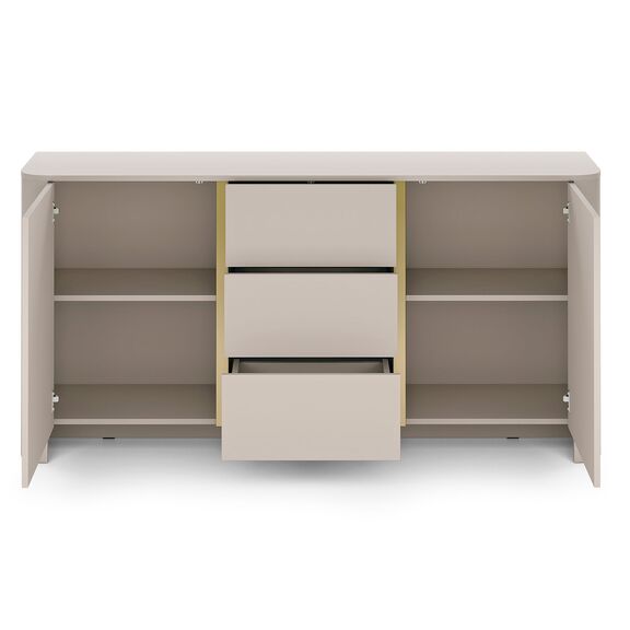 Μπουφές με Συρτάρια Bari Λευκό Kazmir  163x82x39cm
