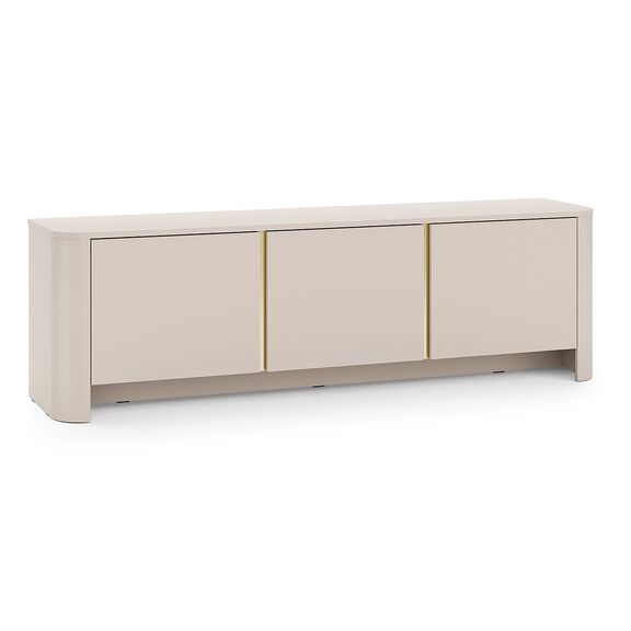 Έπιπλο Τηλεόρασης Bari Λευκό Kazmir  163x52x39cm