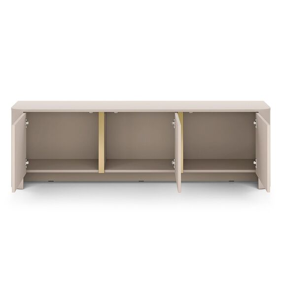 Έπιπλο Τηλεόρασης Bari Λευκό Kazmir  163x52x39cm