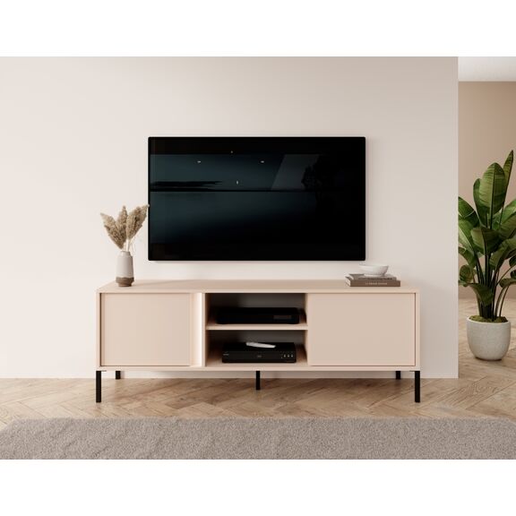 Έπιπλο Τηλεόρασης Dast Μπεζ 153x53x39cm