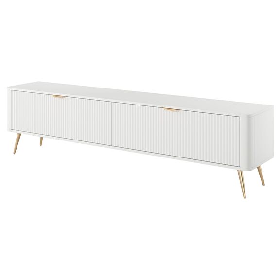 Έπιπλο Τηλεόρασης Lante Λευκό 200x51x38cm