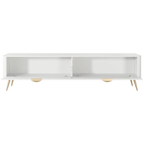 Έπιπλο Τηλεόρασης Lante Λευκό 200x51x38cm