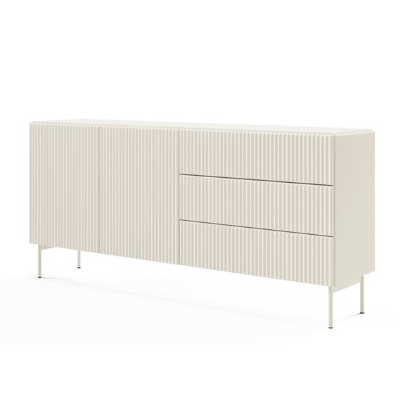 Μπουφές Muti με Συρτάρια Λευκό Kazmir 177x81x40cm