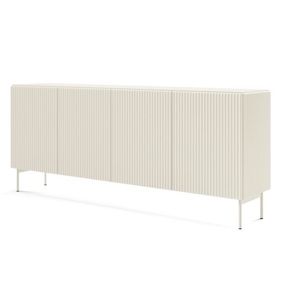 Μπουφές Muti Λευκό Kazmir 195x81x40cm