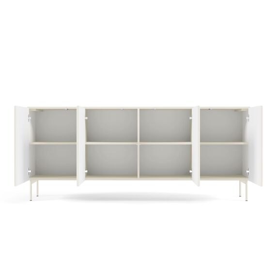 Μπουφές Muti Λευκό Kazmir 195x81x40cm