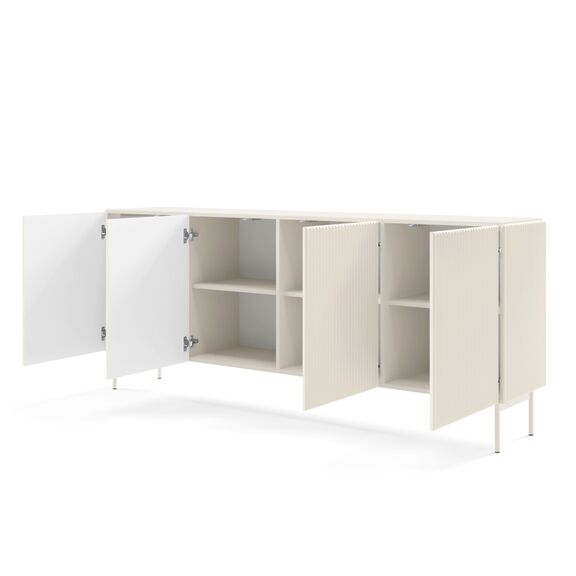Μπουφές Muti Λευκό Kazmir 195x81x40cm