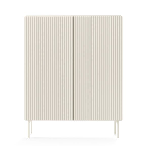 Μπουφές Muti Λευκό Kazmir 98x123x39cm