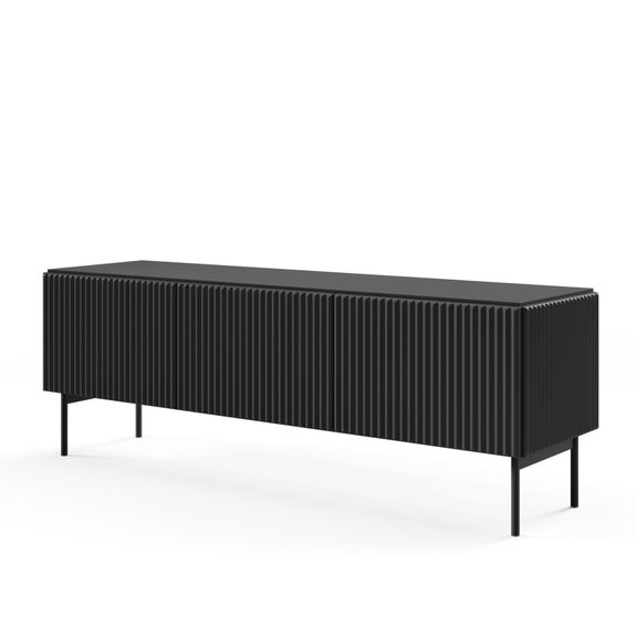 Έπιπλο Τηλεόρασης Muti Ανθρακί 147x51x39cm