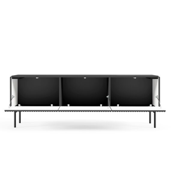 Έπιπλο Τηλεόρασης Muti Ανθρακί 147x51x39cm