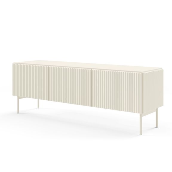 Έπιπλο Τηλεόρασης Muti Λευκό Kazmir 147x51x39cm