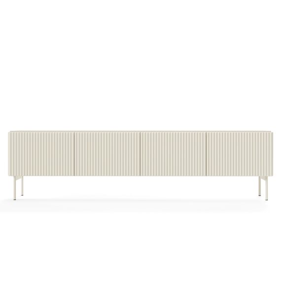 Έπιπλο Τηλεόρασης Muti Λευκό Kazmir 195x51x39cm
