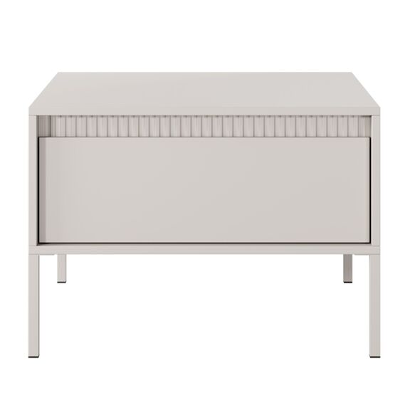 Τραπεζάκι Σαλονιού Senso Μπεζ 68x48x68cm