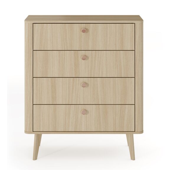 Συρταριέρα Viki Φυσικό dab Barista 88x103x38cm