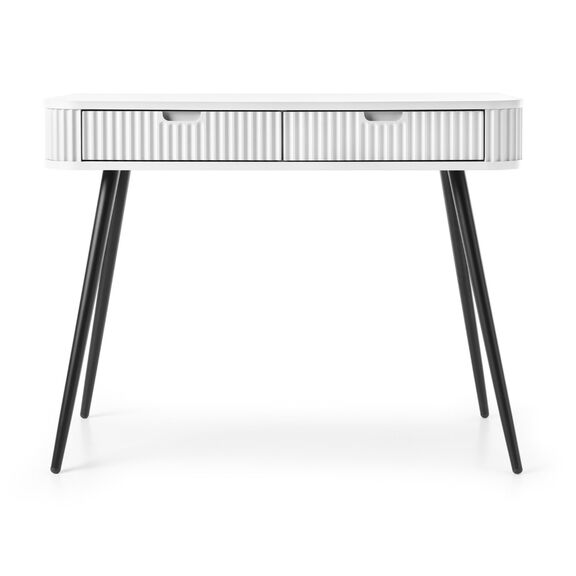 Κονσόλα  Zova Λευκό + Ανθρακί 103x80x49cm