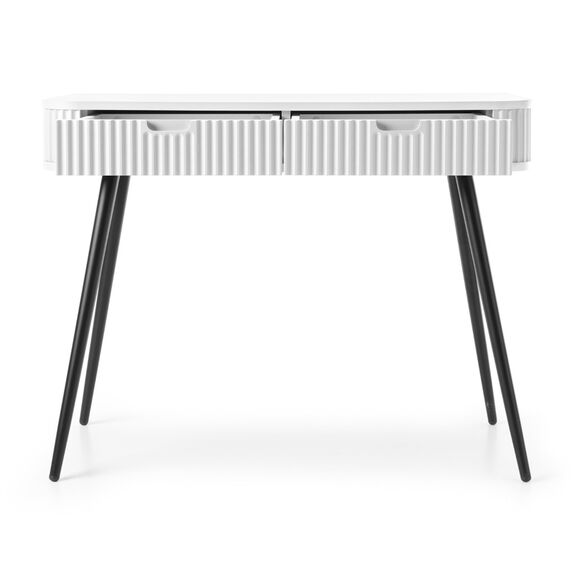 Κονσόλα  Zova Λευκό + Ανθρακί 103x80x49cm