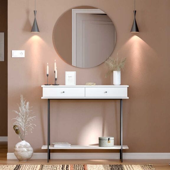Κονσόλα Elite Λευκό 100x89x41cm