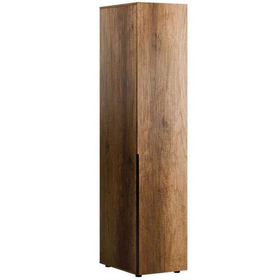 Ντουλάπα Μονόφυλλη Oryana  Καρυδιά 45x210x62cm