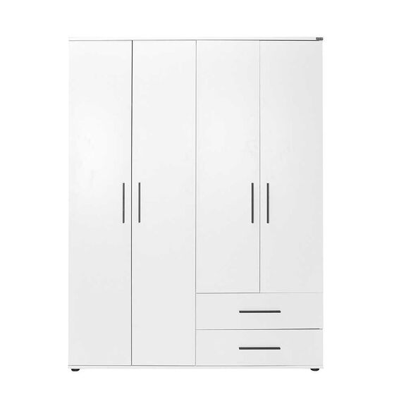 Ντουλάπα  White Λευκό 137x187x52cm Ad_grd-642-bb-3