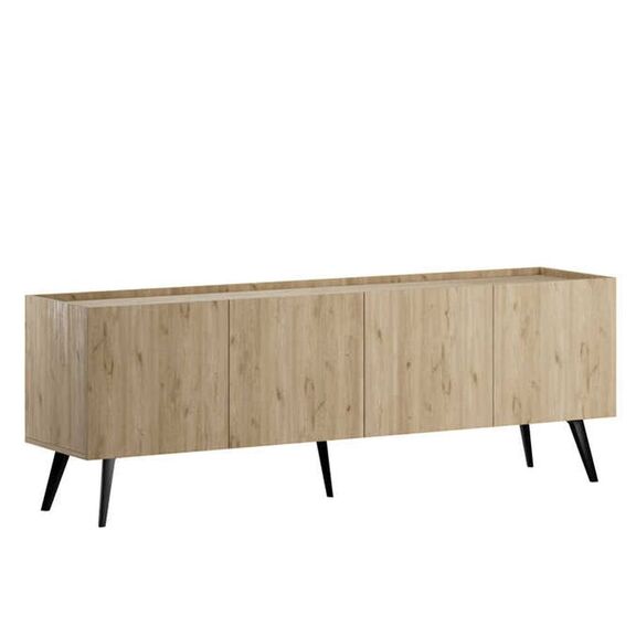 Έπιπλο Τηλεόρασης Luna Φυσικό 180x63x42cm