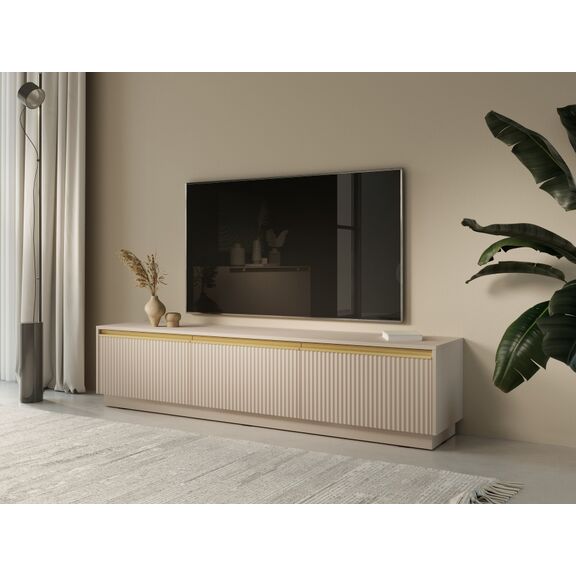 Έπιπλο Τηλεόρασης Royal Μπεζ 181x42x39cm