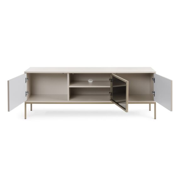 Έπιπλο Τηλεόρασης Sento Λευκό Kazmir 154x39x56cm