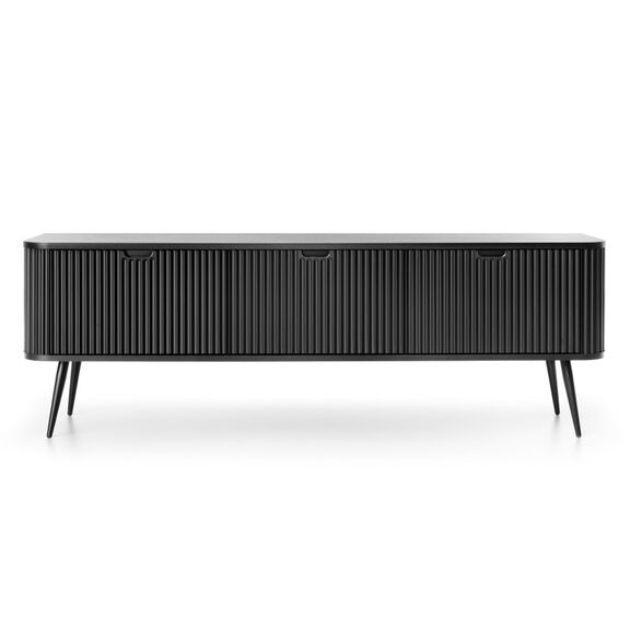 Έπιπλο Τηλεόρασης Zova Ανθρακί 168x57x39cm