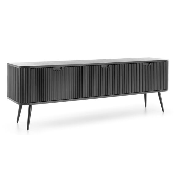 Έπιπλο Τηλεόρασης Zova Ανθρακί 168x57x39cm