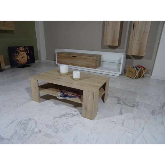 Τραπεζάκι 40101-hr-40 Φυσικό Sanremo 103x38x63 cm