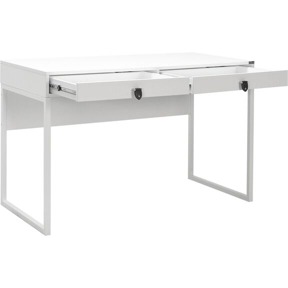 Γραφείο Connect με Συρτάρια Λευκό 120x75x60cm