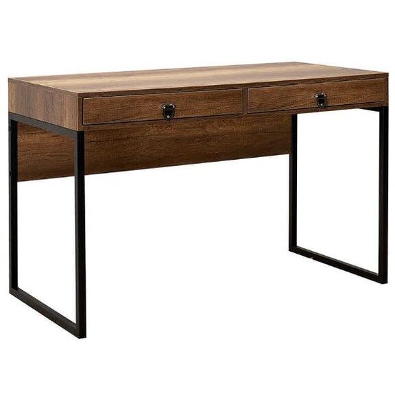 Γραφείο Connect με Συρτάρια Καρυδιά 120x75x60cm