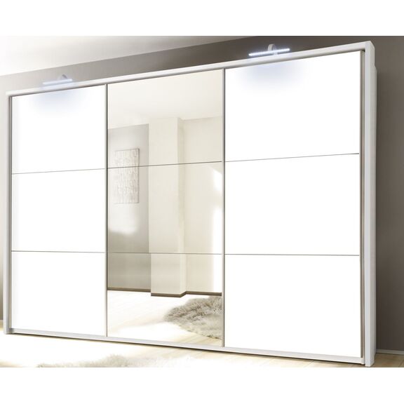 Ντουλάπα Συρόμενη με Καθρέπτη Dandy 280x216x61cm