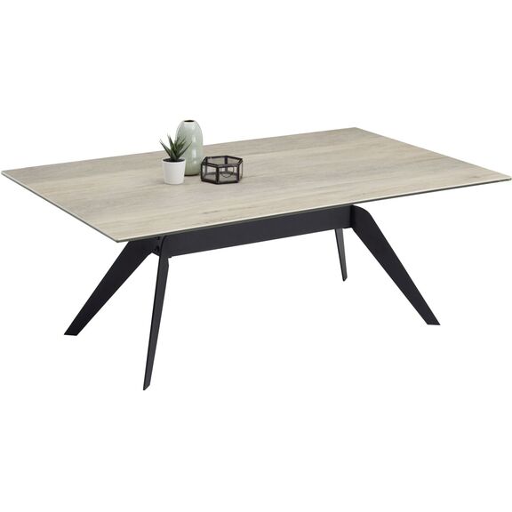 Τραπεζάκι Κεραμικό Dori 110x70x40cm Χρώμα Kazmir