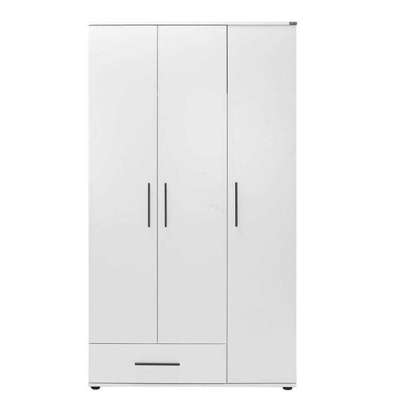 Ντουλάπα White Λευκό 103x187x52cm