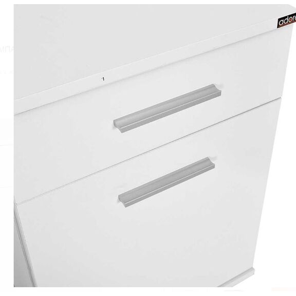 Κομοδίνο Trendline Λευκό 40x57x39cm