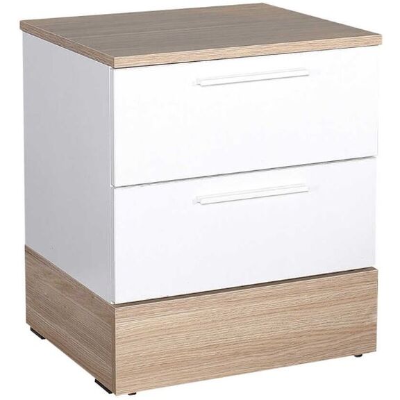 Κομοδίνο Base Λευκό 45x52x40cm