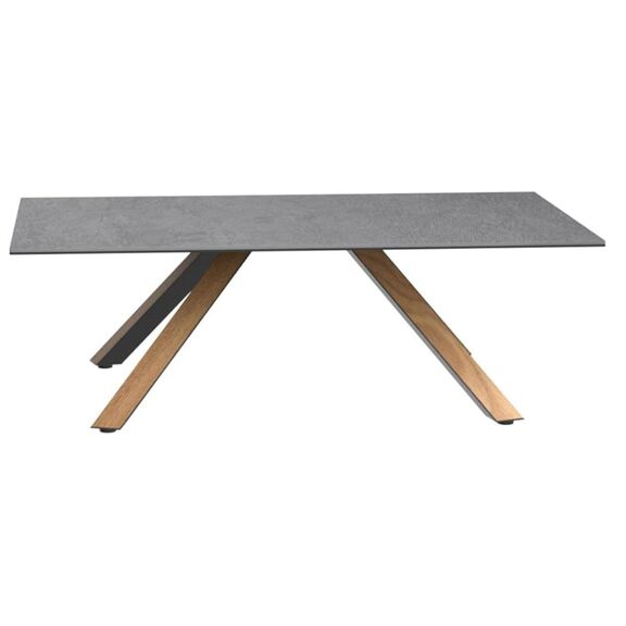 Τραπεζάκι Κεραμικό μια Γραφίτης 110x70x40cm