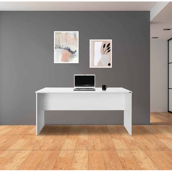 Γραφείο new York Λευκό High Gloss 160x75x76cm