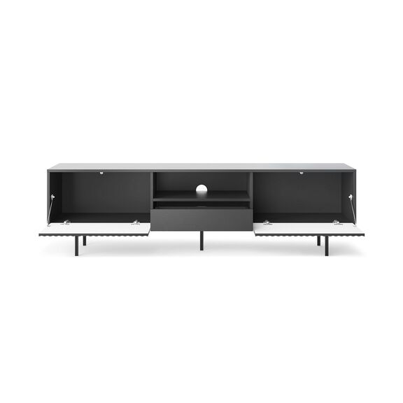 Έπιπλο Τηλεόρασης Raven Ανθρακί 180x38x51cm