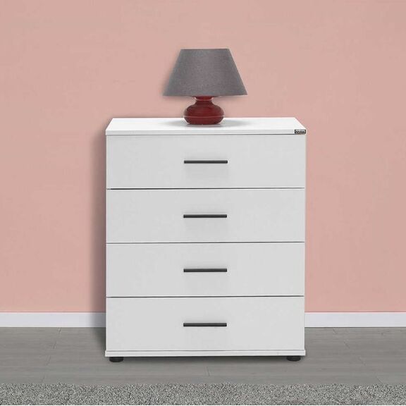Συρταριέρα White Λευκή 65x78x41cm