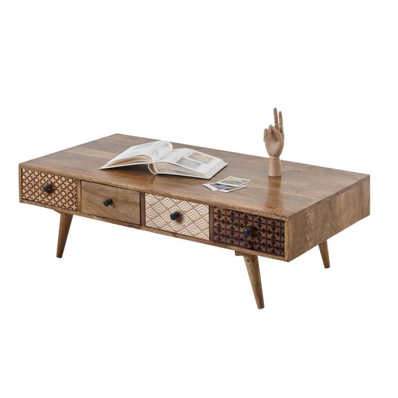 Τραπεζάκι Shari Φυσικό 117x60x36cm