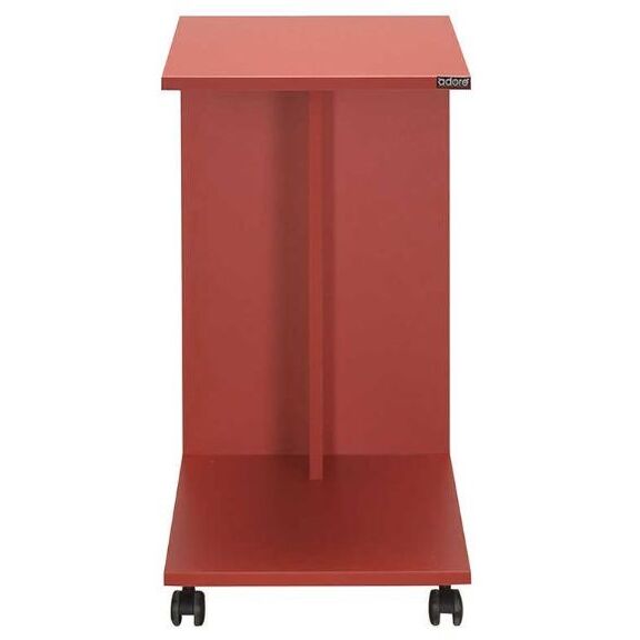 Βοηθητικό Τραπεζάκι c Shape Κόκκινο Μ45xυ65xβ35cm