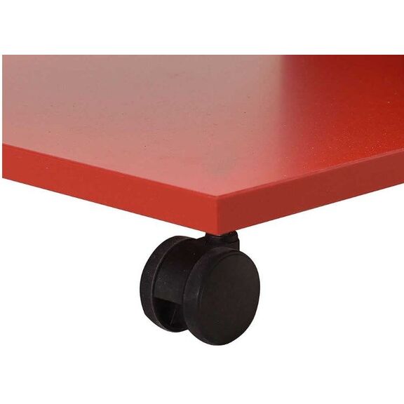 Βοηθητικό Τραπεζάκι c Shape Κόκκινο Μ45xυ65xβ35cm