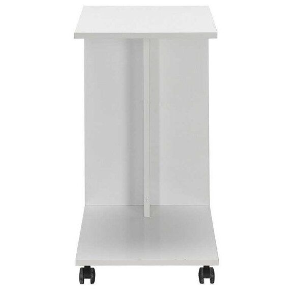 Βοηθητικό Τραπεζάκι c Shape Λευκό High Gloss 35x65x45cm