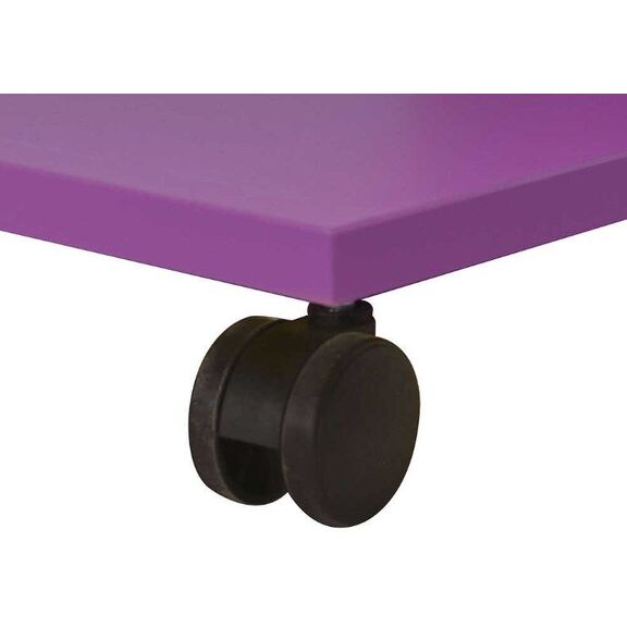 Βοηθητικό Τραπεζάκι c Shape μωβ 35x65x45cm