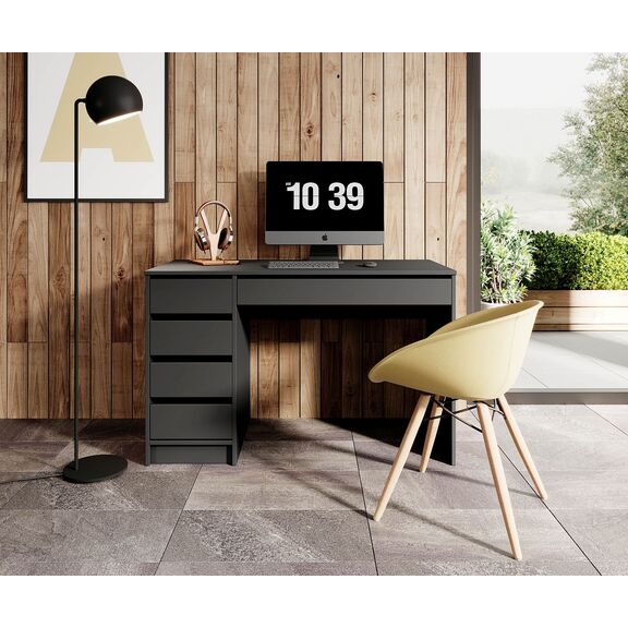 Γραφείο ada Ανθρακί 120x75x55cm